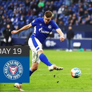 Dream Goal countered by Terodde | Schalke 04 - Holstein Kiel 1-1 | Highlights | MD 19 -Bundesliga 2