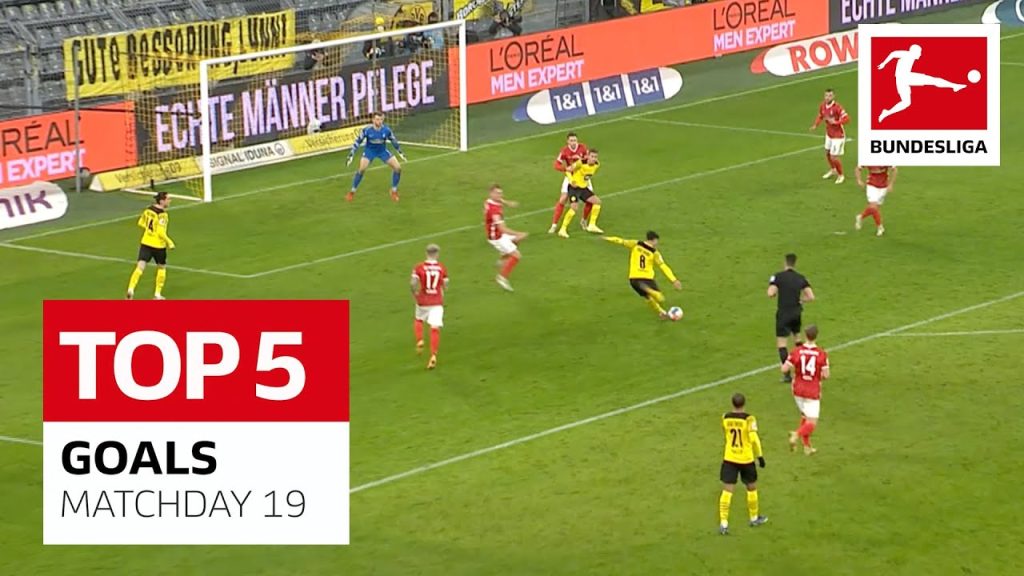 Top 5 Goals β’ Haaland Blast, Tolisso Banger and Many More | Matchday 19 - 2021/22 9 Top 5 Goals β’ Haaland Blast, Tolisso Banger and Many More | Matchday 19 - 2021/22