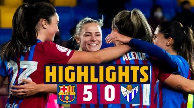 BARÇA 5 – 0 SPORTING HUELVA | HIGHLIGHTS 💥 ⚽