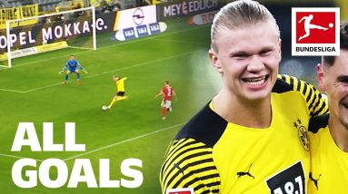 Erling Haaland | 55 Goals in Just 56 Matches | All Bundesliga Goals