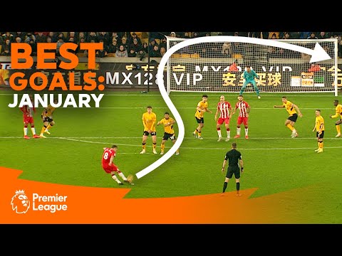 INSANE Knuckleball Free Kick | BEST Premier League Goals | January