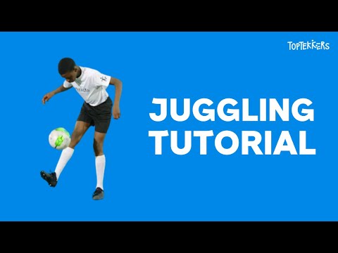 Juggling Tutorial on TopTekkers ⚽️📱 10 Juggling Tutorial on TopTekkers ⚽️📱