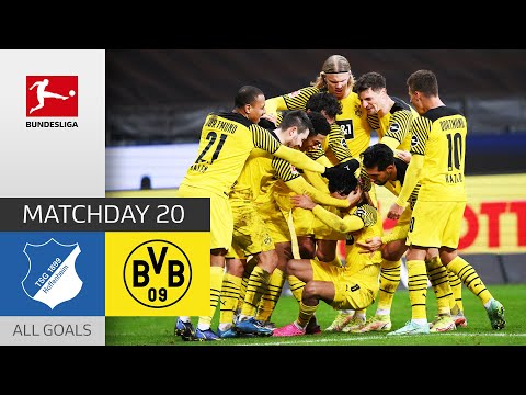 Malen on Fire, Haaland Scores Again | TSG Hoffenheim - Borussia Dortmund 2-3 | All Goals | MD 20 2 Malen on Fire, Haaland Scores Again | TSG Hoffenheim - Borussia Dortmund 2-3 | All Goals | MD 20