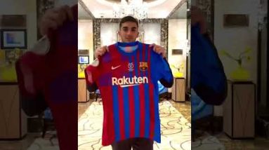 FERRAN TORRES REVEALS HIS BARÇA NUMBER 🔥🔥🔥