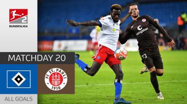 Derby win for HSV! | Hamburger SV - FC St. Pauli 2-1 | Highlights | Matchday 20 –  Bundesliga 2