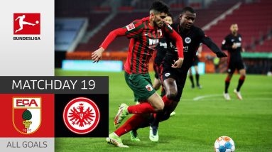 Ricardo Pepi’s First Bundesliga Start! | Augsburg - Frankfurt 1-1 | All Goals | MD 19 – Bundesliga