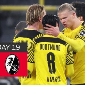 Borussia Dortmund - SC Freiburg 5-1 | Highlights | Matchday 19 – Bundesliga 2021/22