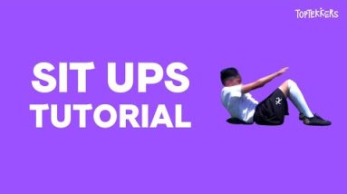 Sit-Ups Tutorial on TopTekkers ⚽️📱