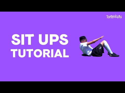 Sit-Ups Tutorial on TopTekkers ⚽️📱