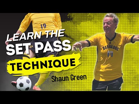 SoccerCoachTV - Teach your players "The Set Pass".