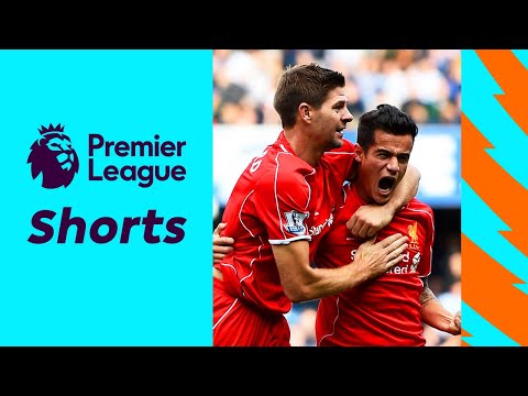 Steven Gerrard 🤝 Philippe Coutinho #Shorts