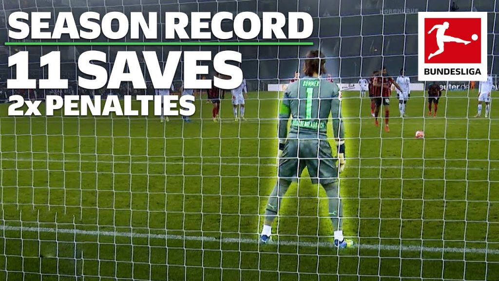 Yann Sommer • 2 Penalty Saves // 11 Saves In One Game 10 Yann Sommer • 2 Penalty Saves // 11 Saves In One Game