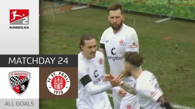 St. Pauli Climbs To The Top | FC Ingolstadt 04 - FC St. Pauli 1:3 | Highlights| Bundesliga 2 - 21/22