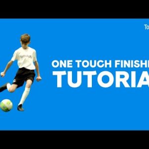 One Touch Finishing Tutorial on TopTekkers ⚽️📱