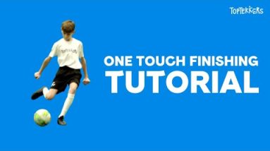 One Touch Finishing Tutorial on TopTekkers ⚽️📱