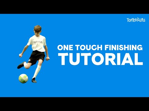 One Touch Finishing Tutorial on TopTekkers ⚽️📱