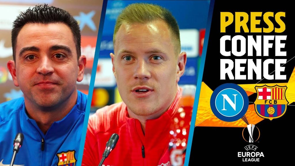 🔴 LIVESTREAM: XAVI + TER STEGEN PRESS CONFERENCE (NAPOLI - BARÇA PREVIEW)