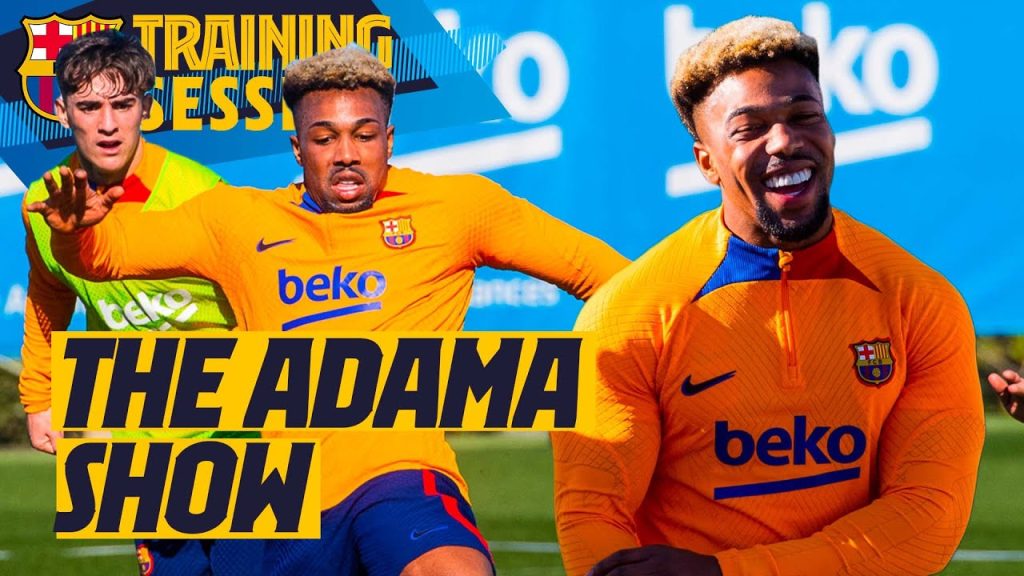 ADAMA SCORES & TERRORIZES THE DEFENCE IN TRAINING πͺπͺ 3 ADAMA SCORES & TERRORIZES THE DEFENCE IN TRAINING πͺπͺ