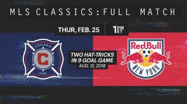 MLS Classics: Two Hat-Tricks in 9 Goal Game (CHI vs RBNY - May 10, 2014) FULL GAME