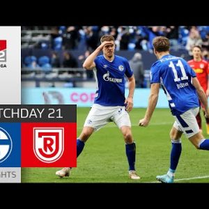 Schalke battle back | FC Schalke 04 - Jahn Regensburg 2-1 | Highlights | Bundesliga 2 - 2021/22