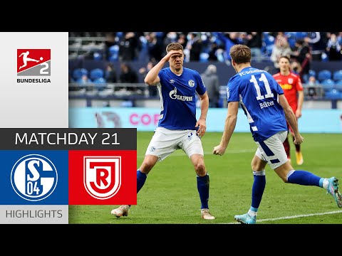 Schalke battle back | FC Schalke 04 - Jahn Regensburg 2-1 | Highlights | Bundesliga 2 - 2021/22