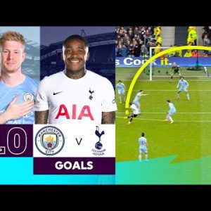 BEST Man City vs Spurs Goals | Premier League | De Bruyne & Bergwijn