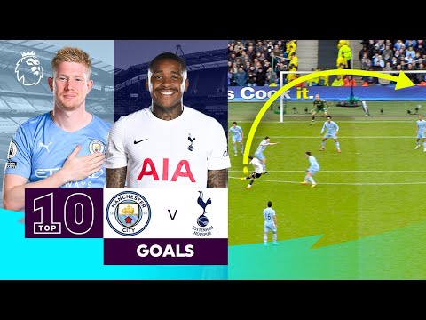 BEST Man City vs Spurs Goals | Premier League | De Bruyne & Bergwijn