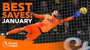 BEST Premier League Saves | Lloris, Ederson, Martinez & more! | January