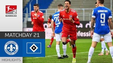 Record Hat-Trick & 5 Goals! | Darmstadt 98 - Hamburger SV 0-5 | Highlights | MD 21 –  Bundesliga 2