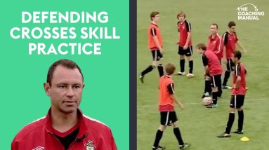 Defending Crosses Skill Practice ⚽️