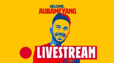 🔴 FULL LIVESTREAM: AUBAMEYANG's PRESENTATION FROM CAMP NOU