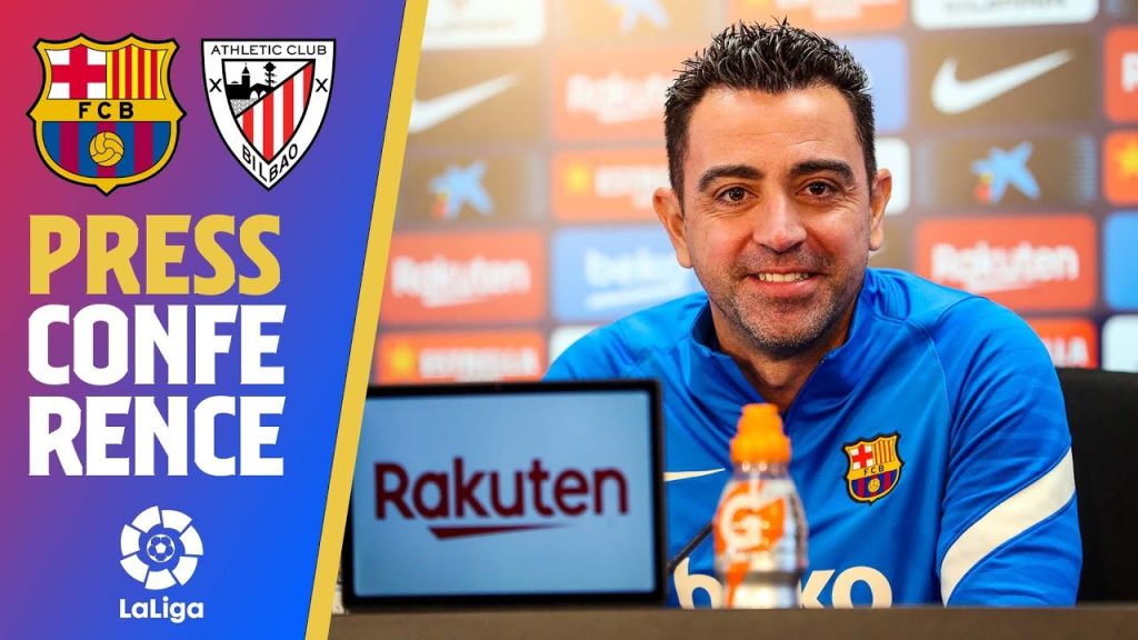 🔴 LIVESTREAM: XAVI PRESS CONFERENCE (BARÇA - ATHLETIC PREVIEW)