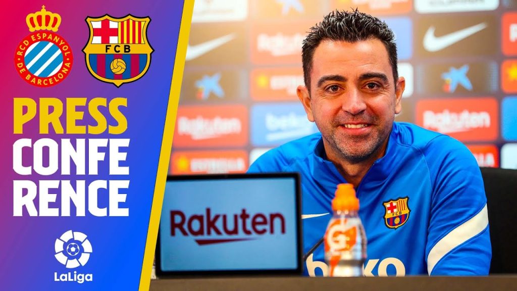 🔴 LIVESTREAM: XAVI PRESS CONFERENCE (ESPANYOL - BARÇA PREVIEW)