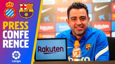 🔴 LIVESTREAM: XAVI PRESS CONFERENCE (ESPANYOL - BARÇA PREVIEW)