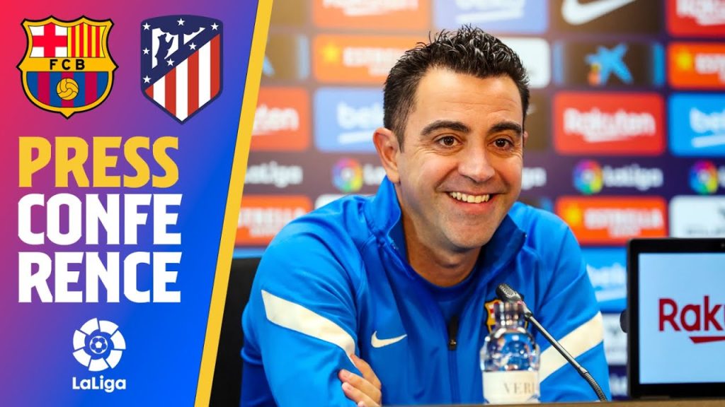 🔴 LIVESTREAM: XAVI PRESS CONFERENCE (BARÇA - ATLÉTICO MADRID PREVIEW)