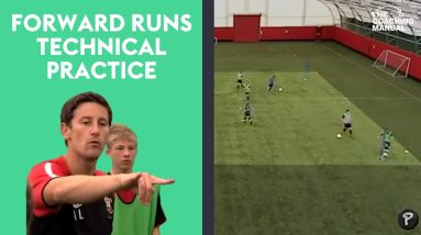 Forward Runs Technical Practice ⚽️