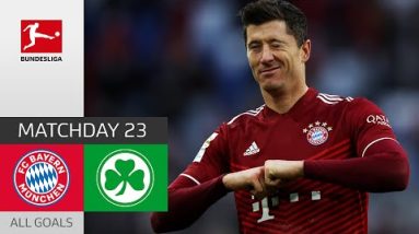 Lewy Turns Match vs Fürth | Bayern - Greuther Fürth 4-1 | All Goals | Matchday 23 – Bundesliga 21/22