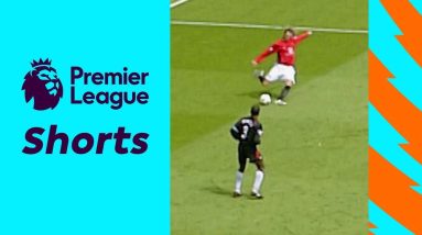 GENIUS David Beckham long pass assist #Shorts