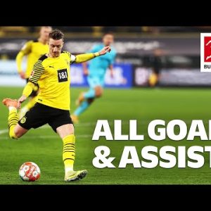 Marco Reus - All Goals and Assists 2021/22 so far