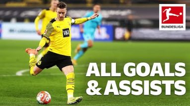Marco Reus - All Goals and Assists 2021/22 so far