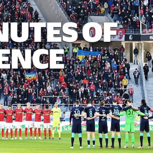 Minutes of Silence for Ukraine in the Bundesliga