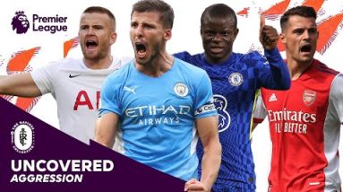 Most AGGRESSIVE Premier League Players | Dier, Dias, Kante, Xhaka & More!