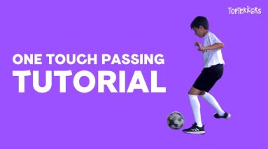 One Touch Passing Tutorial on TopTekkers ⚽️📱