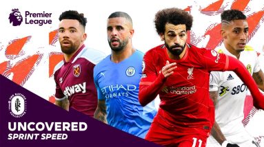 Premier League footballers with the FASTEST sprint speeds in FIFA 22
