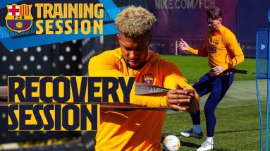AMAZING BALL CONTROL FREESTYLE FROM ALVES & ABDE IN POST NAPOLI TRAINING 🔵🔴
