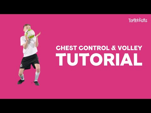 Chest Control & Volley Tutorial on TopTekkers ⚽️📱