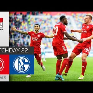 Successful Thioune Debut | Fortuna Düsseldorf - Schalke 04 2-1 | Highlights |MD22–Bundesliga 2-21/22