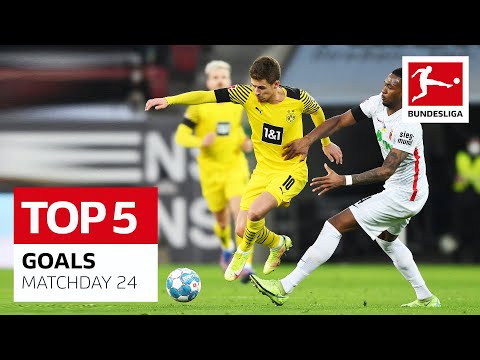 Top 5 Goals Matchday 24 - Diaby, Hazard & More