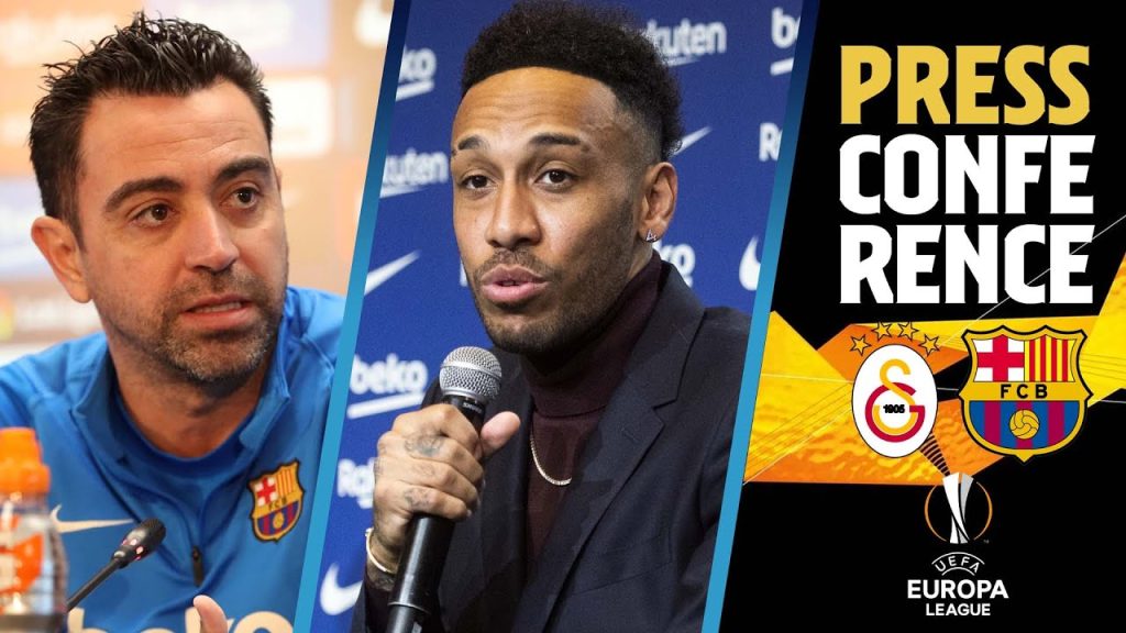 🔴 LIVESTREAM: XAVI + AUBAMEYANG PRESS CONFERENCE (GALATASARAY - BARÇA PREVIEW)