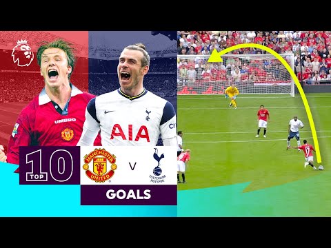 10 BEST Manchester United vs Tottenham Hotspur Goals | Premier League